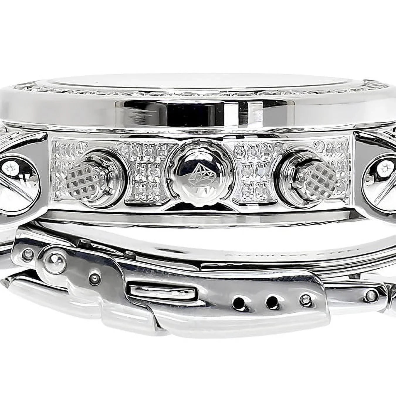 Ladies Ivory Icetime Platinum Diamond Watch PT 01(3 ct)