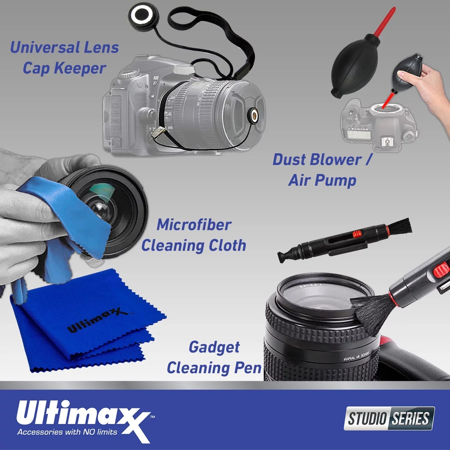 Ultimaxx Essential Bundle + Olympus M.Zuiko Digital ED 12-45mm f/4 PRO Lens (Ivory Box) + Manufacturer Accessories, 3PC Multi-Coated UV Filter Kit & More (16pc Bundle)