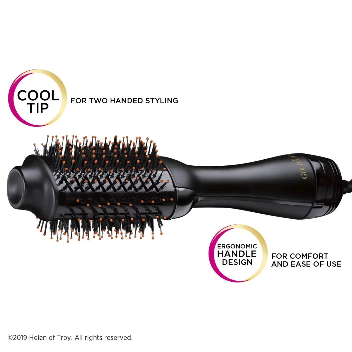 Gold N Hot - Professional For Textured Hair Ionic Volumizer Dryer  Sizetyler