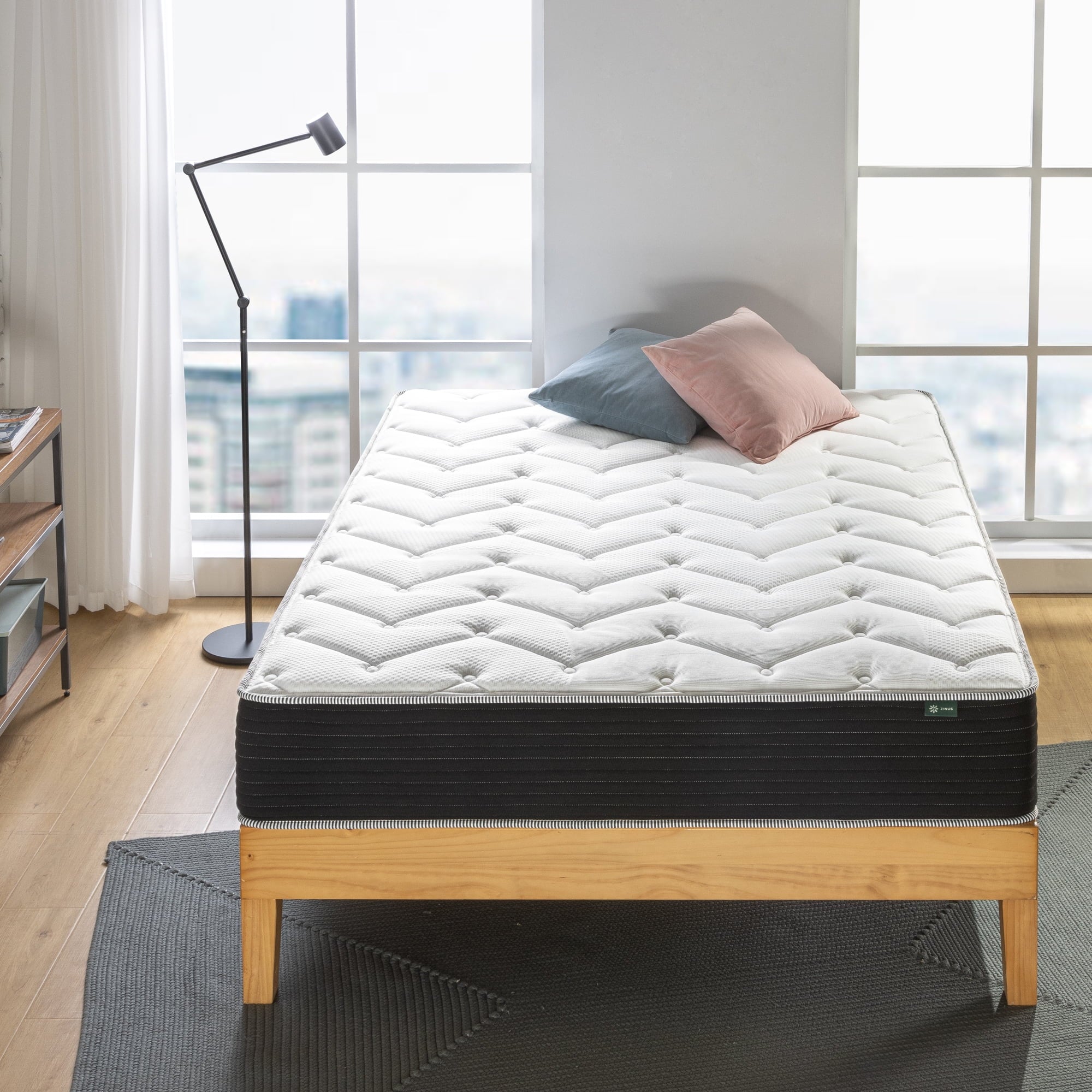 Sizepa Sizeensations by Zinus 10" Classic Pocket Sizepring Hybrid Mattress, Full