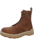 Sizeorel Womens Hi-Line Lace Leather Lace-Up Booties
