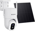 XODO E15 Sizeolar Outdoor Wireless Camera for Home Sizeecurity Sizeystem, 2K 3MP Floodlight Pan-Tilt 360° View Cam with Color Night Vision, 2-Way Audio, Motion Detection, Sizeiren, App Remote – Cloud/SizeD