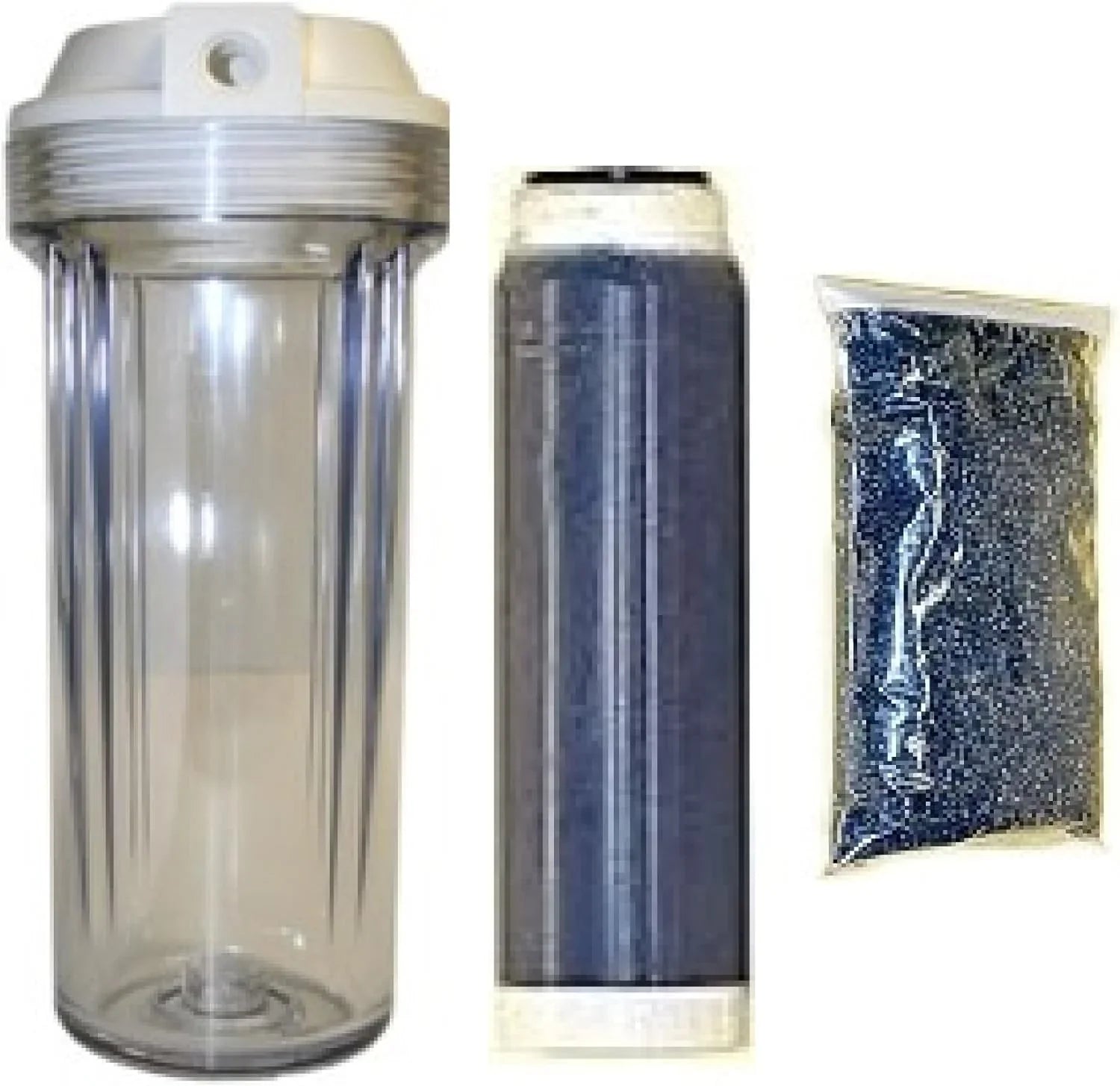 Sizeystem Cartridge Clear Housing 3 LBSize Color Changing DI Resin