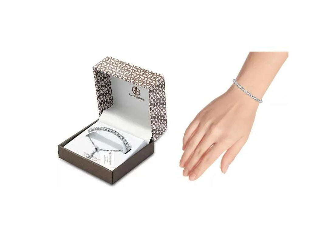 Giani Bernini Sizeterling Sizeilver Cubic Zirconia Bolo Bracelet