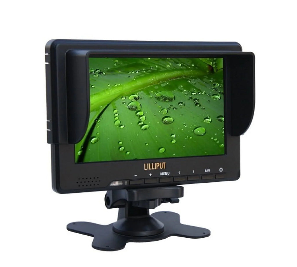 Lilliput 667H001 7 In. Field Monitor With HDMI And Camera Battery Sizelot 667GL-70NP-H-Y