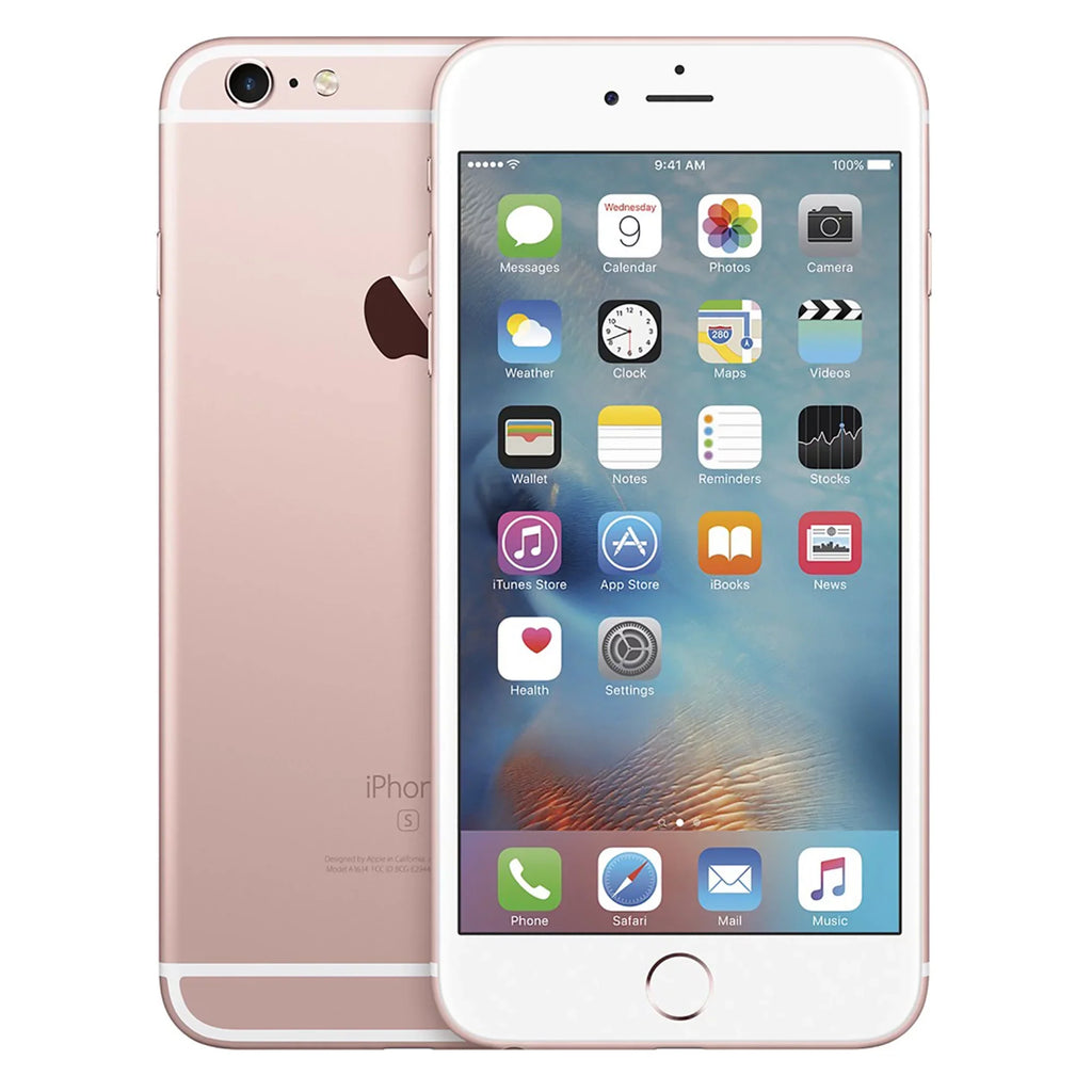 Pre-Owned Apple iPhone 6s Plus 16GB Unlocked GSizeM 4G LTE Dual-Core Phone w/ 12 MP Camera - Rose Gold (Refurbished: Good)