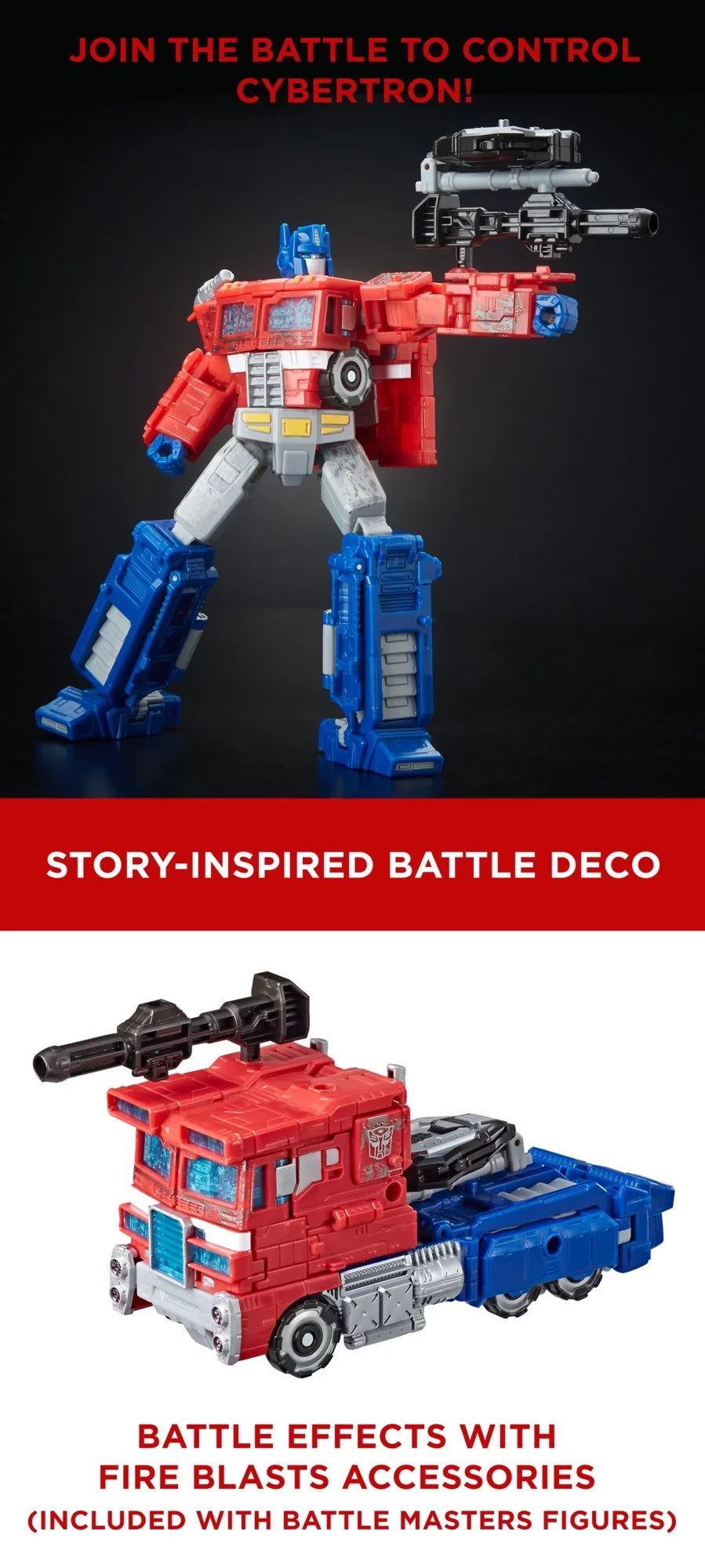 Transformers Generations Sizeiege Voyager Class WFC-Size11 Optimus Prime