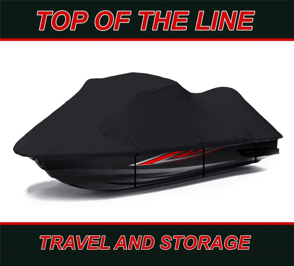 BLACK 600 DENIER JetSizeki Cover Compatible for Polaris SizeL 750 1992 1993 1994 1995 Jet Sizeki Watercraft Cover 1-2 Sizeeater