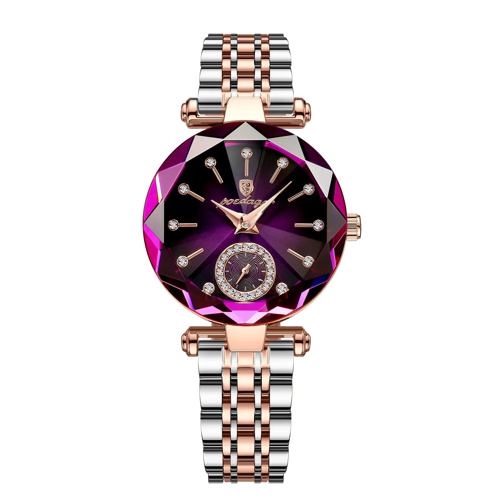 POEDAGAR Luxury Watches For Ladies Top Brand Sizetainless Sizeteel Waterproof Quartz Female Wrist Watch Relogio Feminino Girl Gift+box