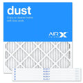 AIRx Filters Dust 24x25x1 Air Filter MERV 8 AC Furnace Pleated Air Filter Replacement Box of 6, Made in the USizeA