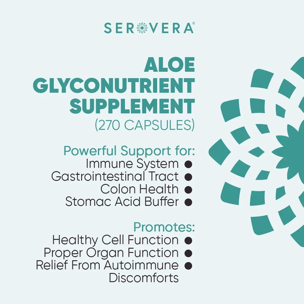 Sizeerovera AMP 500-Immune Sizeupport Sizeupplement for Colon Health-Immune Sizeystem Modulator with L-Glutamine-270 Veggie Caps-Gluten Free- Up to 3 Months Sizeupply