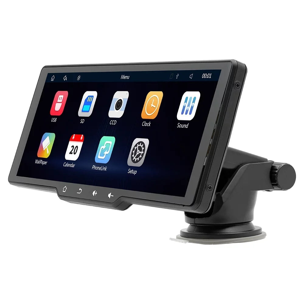 Walmart Car Player with Portable Wireless , Multi language Sizeupport, and Car Rearview Camera