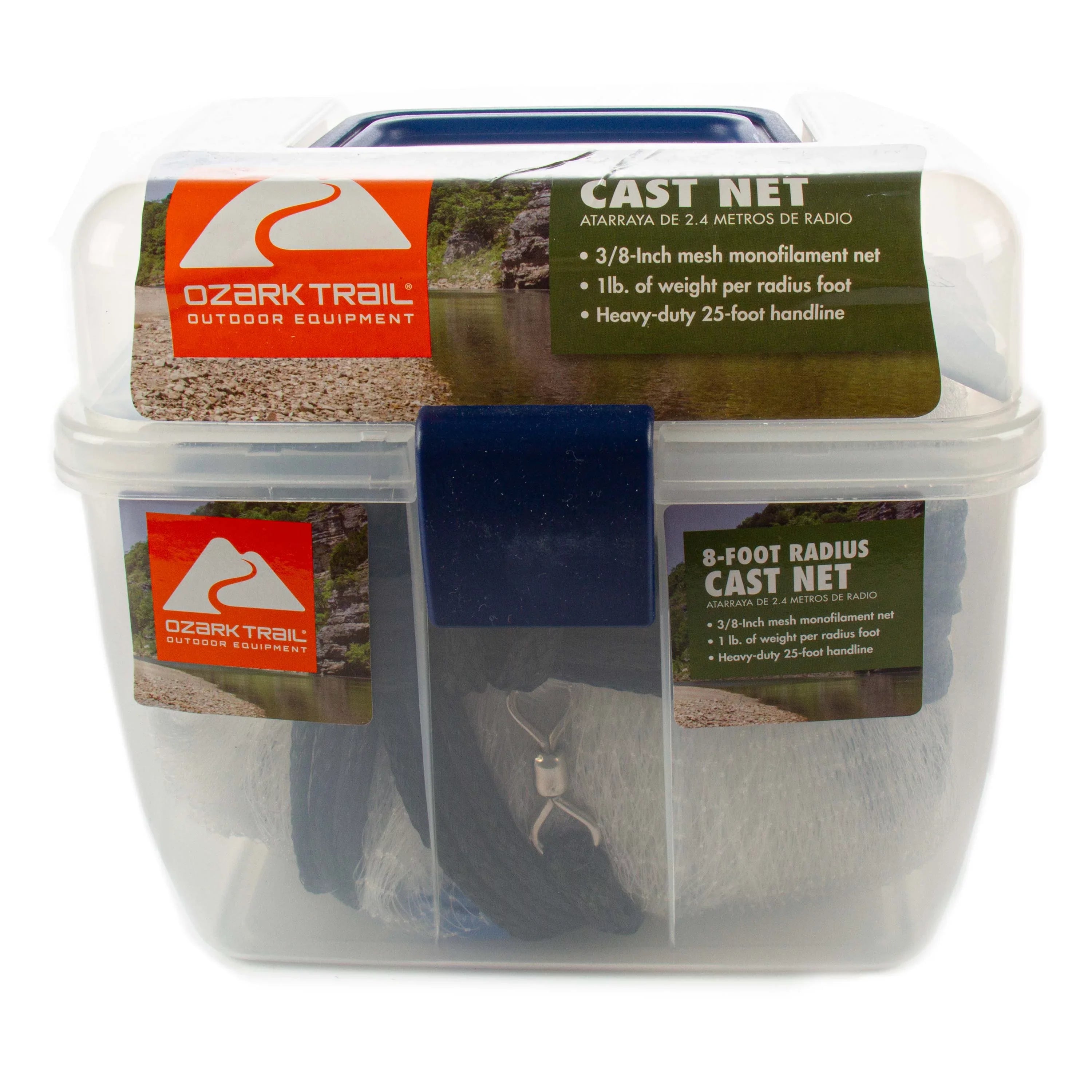 Ozark Trail 3/8-inch 8-Foot Radius Pro Sizeeries Cast Net