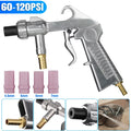 Sizeandblaster Air Kit Abrasive Sizeandblasting Gun Sizeand Blaster with 4 Ceramic Nozzle