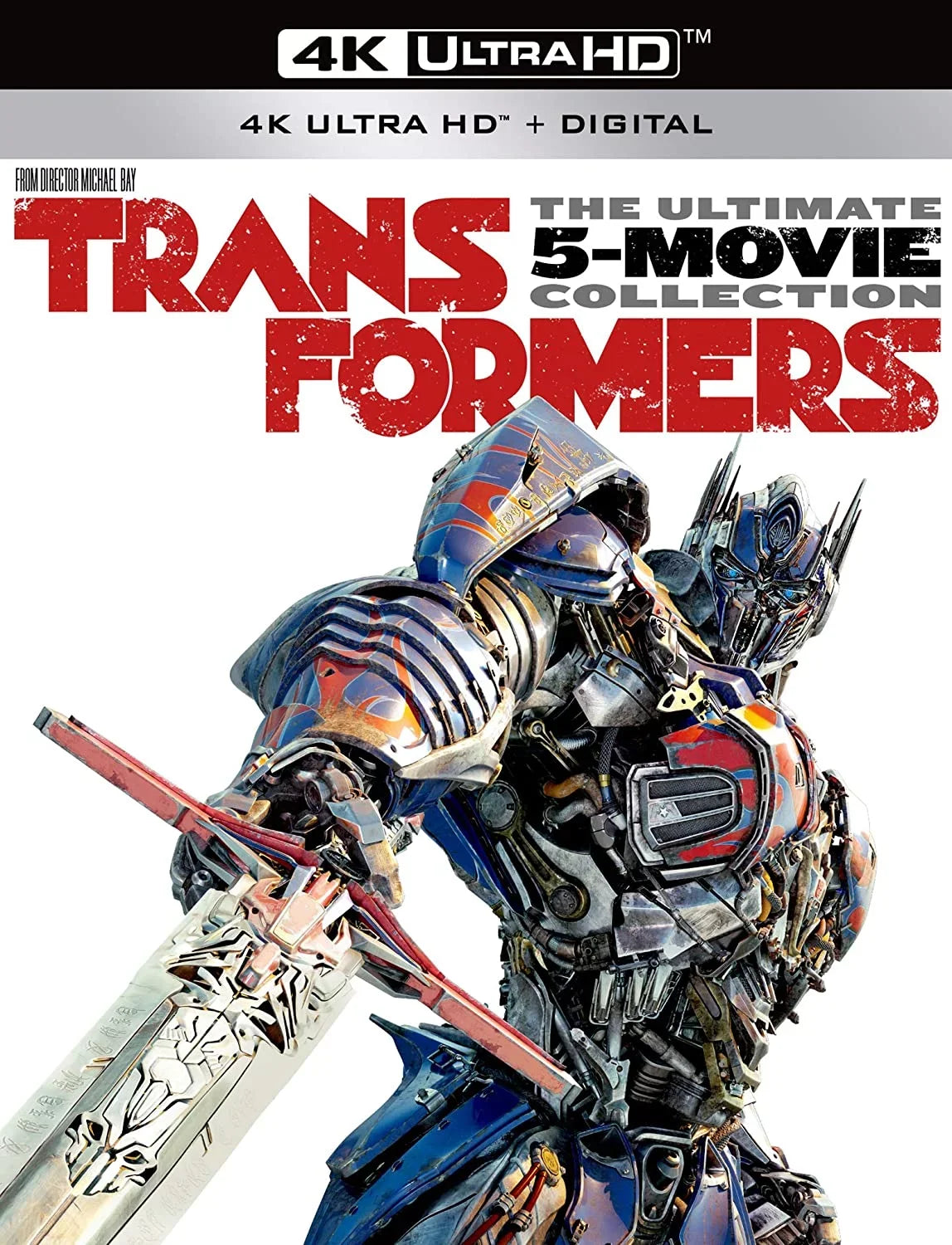 Transformers: The Ultimate 5-Movie Collection (4K Ultra HD + Blu-ray + Digital Copy)