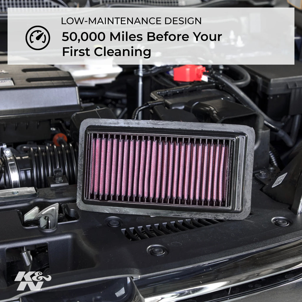 K&N Engine Air Filter: High Performance, Premium, Washable, Replacement Filter: 2005-2012 Chevy/Buick/Cadillac/Pontiac (Malibu, Equinox, Lucerne, DTSize, G6, Torrent), 33-2296