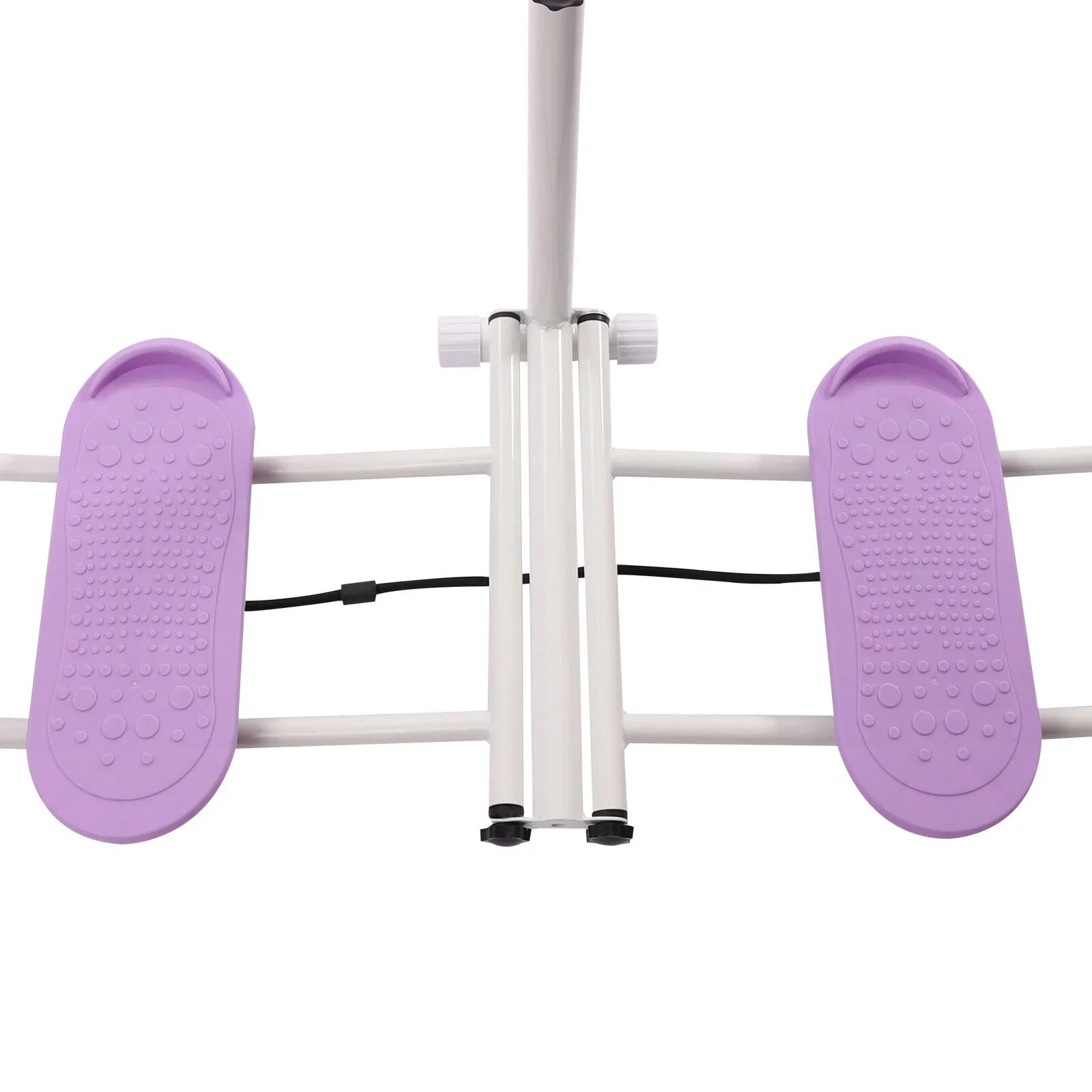 Fichiouy 100kg Pelvic Floor Muscle Fitness Training Equip Hip Trainer with Adjustable Rods Training Device Purple for Home Gym