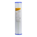 Pentek R30-20BB Pleated Polyester Filter Cartridge, 20" x 4-1/2", 30 Microns