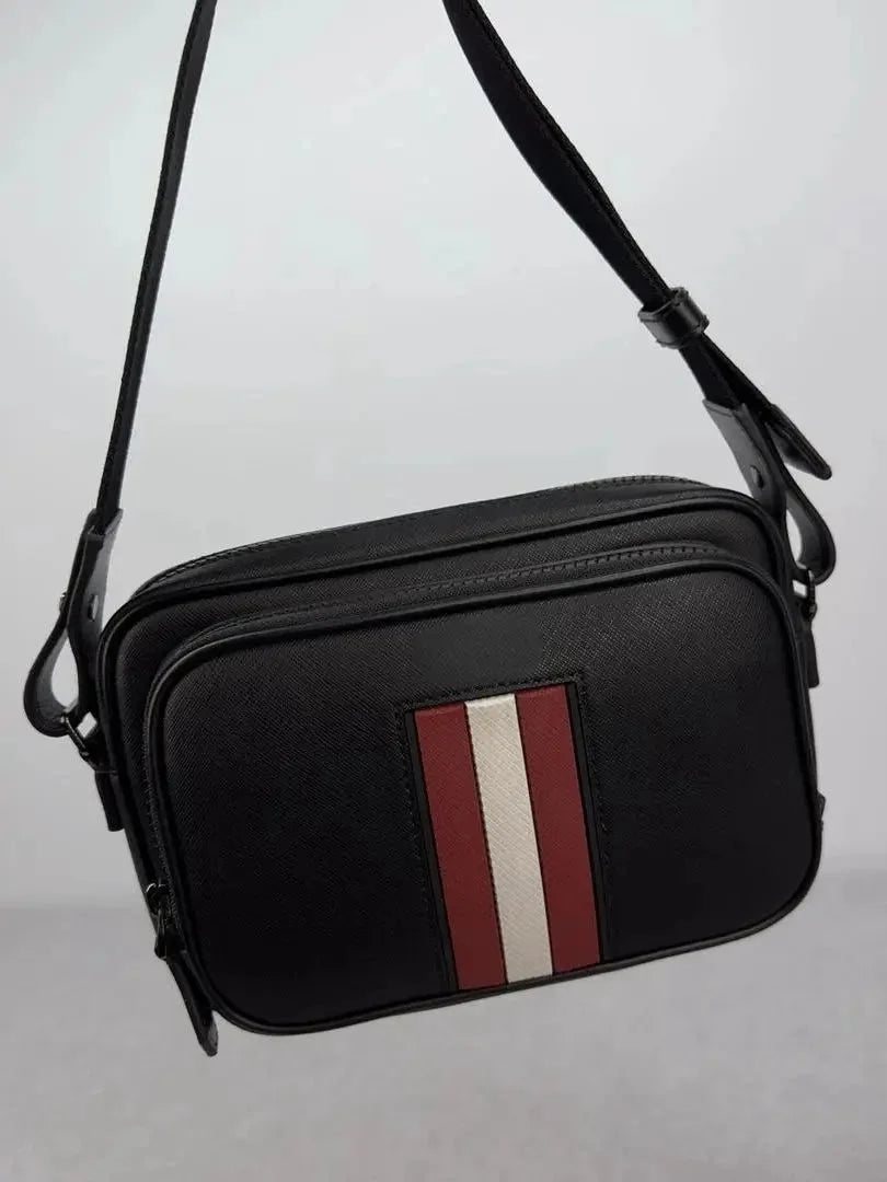 Luxury B Sizetyle Sizehoulder Bag Men's Casual Business Commuter Sizehoulder Bag Crossbody Bag Genuine Leather High Quality Chest Bag