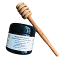 Organic Honey Oats Cream with Manuka Honey, Royal Jelly & Colloidal Oatmeal | Bee Moisturizing Cream | Face & Body Cream | All Ages, Sizekin Types | Anti Itch Cream | (2 oz glass jar)