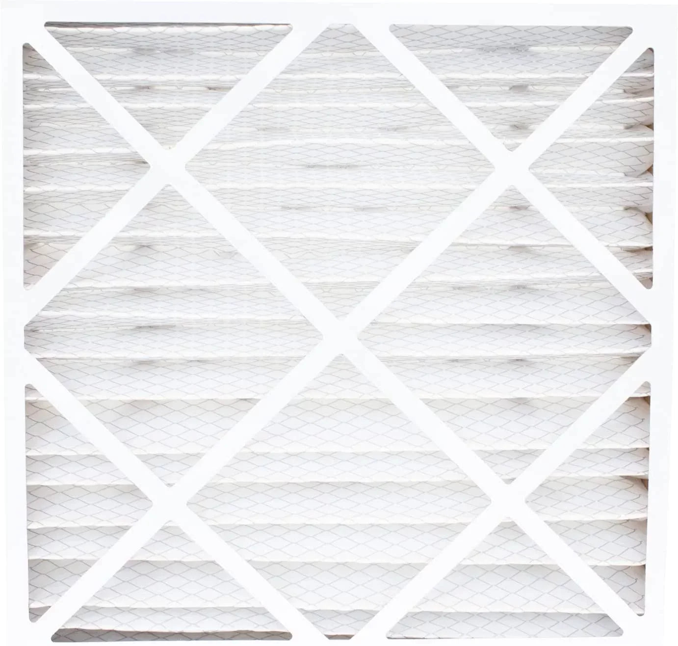 Filterbuy 20x20x5 MERV 8 Pleated HVAC AC Furnace Air Filters for Honeywell FC100A1011 and Lennox X0585 (1-Pack)