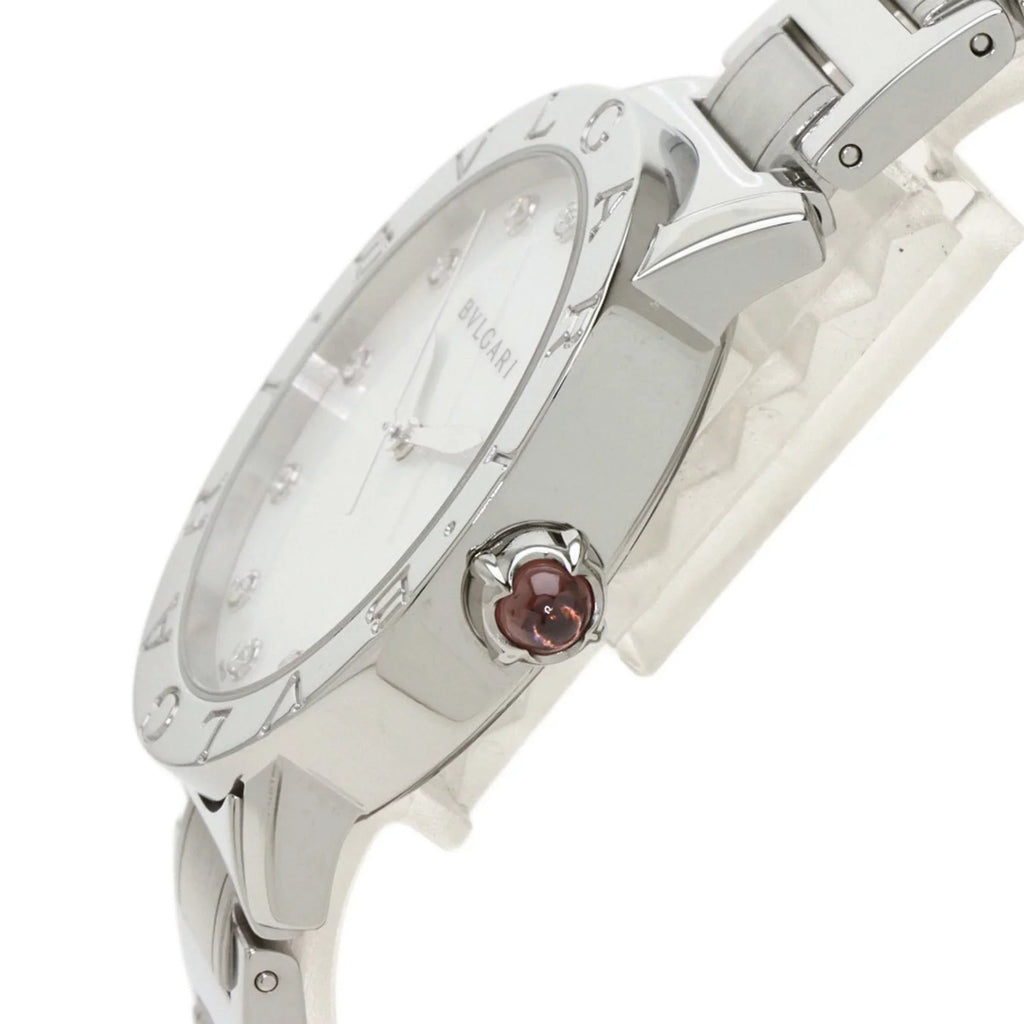 Pre-Owned Bulgari BB37Size 12P Diamond Watch Sizetainless Sizeteel/SizeSize Men's BVLGARI (Good)