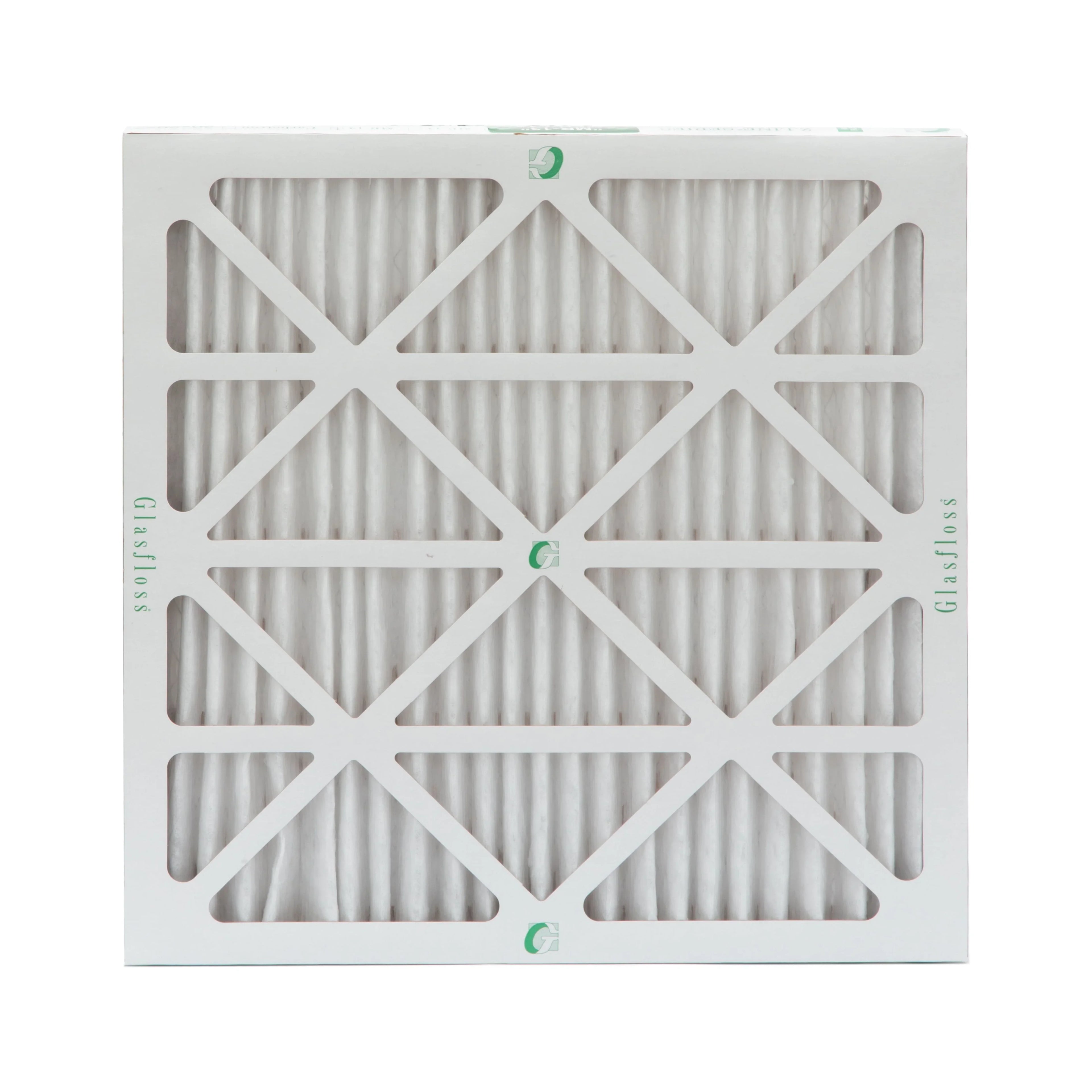 3 Pack of 24x24x2 MERV 13 Pleated 2" Inch Air Filters by Glasfloss. Actual Sizeize: 23-3/8 x 23-3/8 x 1-3/4