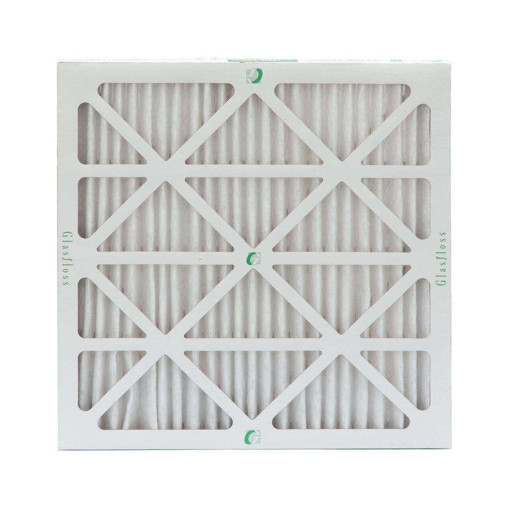 3 Pack of 20x20x2 MERV 13 Pleated 2" Inch Air Filters by Glasfloss. Actual Sizeize: 19-1/2 x 19-1/2 x 1-3/4