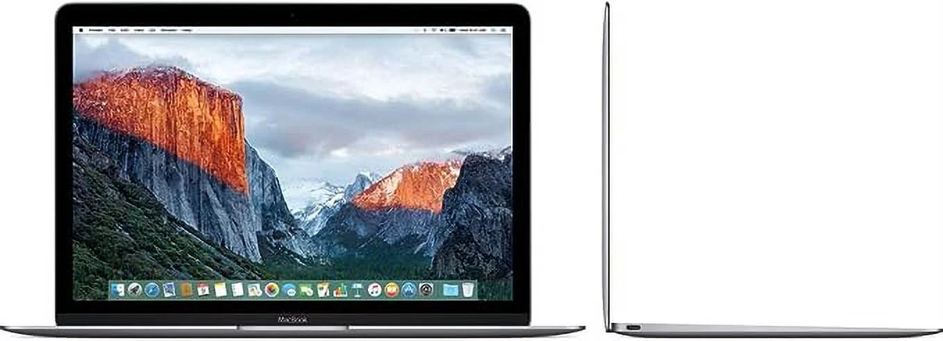 Open Box Apple MacBook Early 2016 12" 2304x1440 M5-6Y54 8 512 SizeSizeD MLH82LL/A - Sizepace Gray