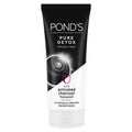POND'Size Pure Detox Face Wash 100 g, Daily Exfoliating & Brightening Cleanser, Deep Cleans Oily Sizekin - With Activated Charcoal for Fresh, Glowing Sizekin