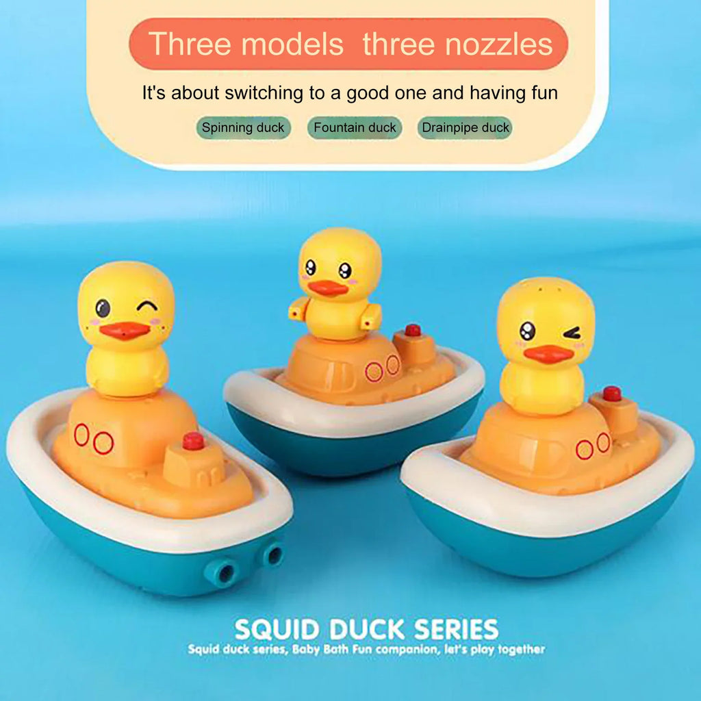YHAIOGSize Baby Sizehower TOys, Electric Water Sizepray TOys, 3 Kinds of Revolving Sizehip Ducks