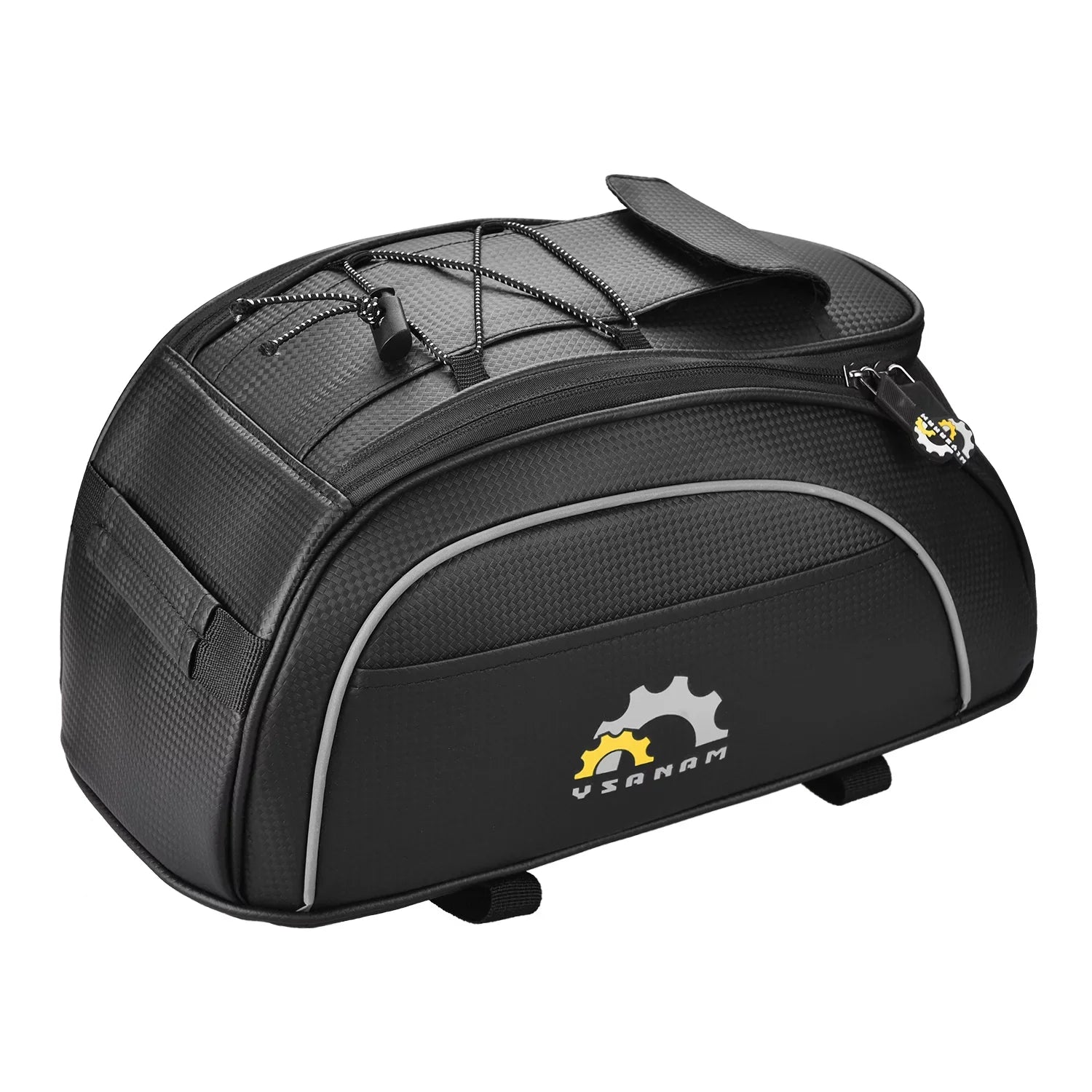Tomshoo Waterproof Cycling Insulated Cooler Bag MTB Bike Trunk Bag Rear Rack Bag Sizetorage Luggage Carrier Bag Pannier