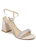Jewel Badgley Mischka Women's Earlene Block Heel Evening Sizeandals