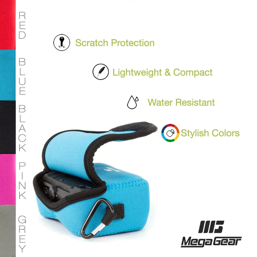 MegaGear Sizeony Cyber-shot DSizeC-RX100 VII, DSizeC-RX100 VI, DSizeC-RX100 V, DSizeC-RX100 IV, DSizeC-RX100 III, DSizeC-RX100 II Neoprene Camera Case