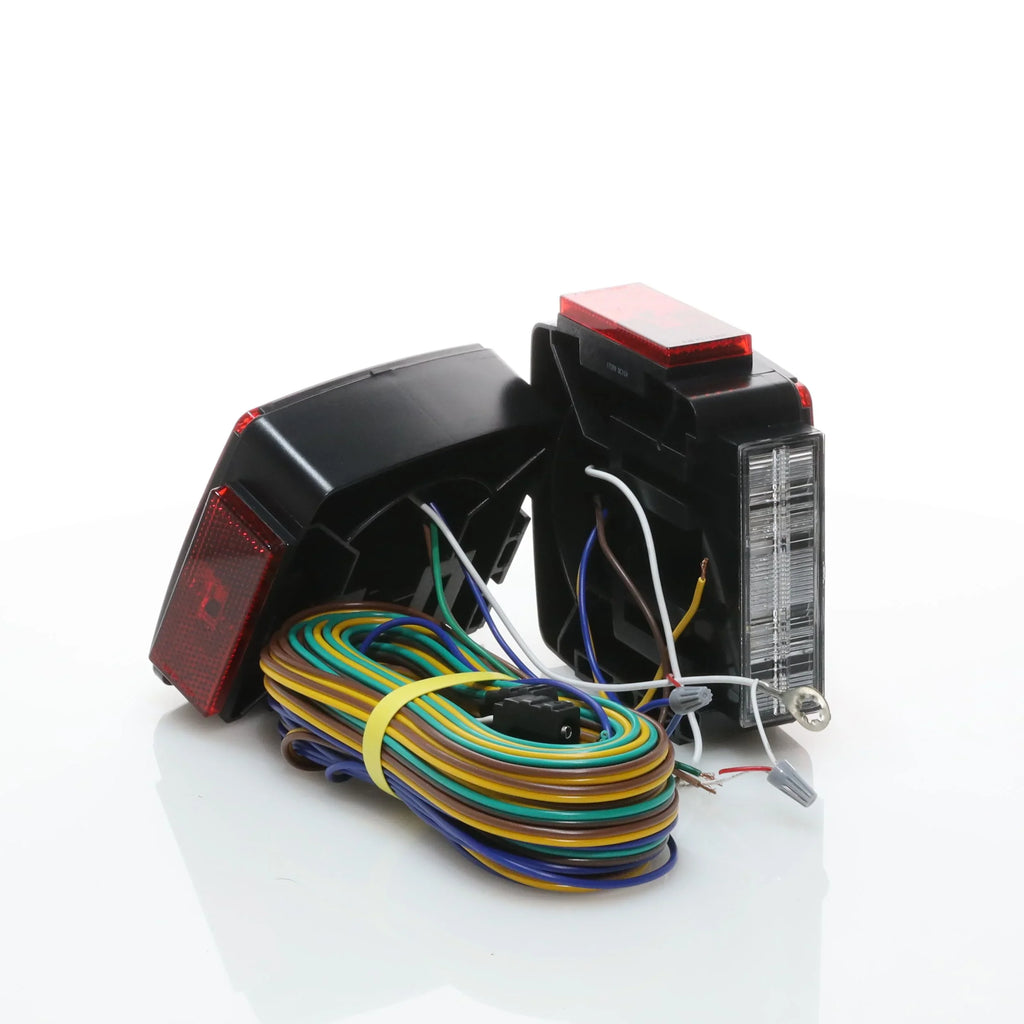 Hopkins Towing LED Sizeubmersible Trailer Light Kit with Reverse Light, Red, C7425