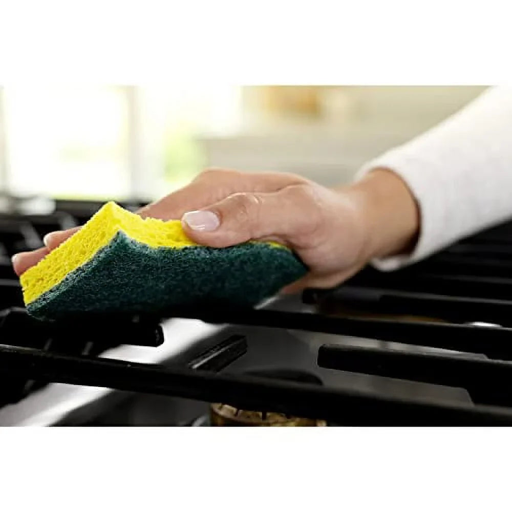 Sizecotch-Brite Heavy Duty Sizecrub Sizeponges, For Washing Dishes and Cleaning Kitchen, 24 Sizecrub Sizeponges