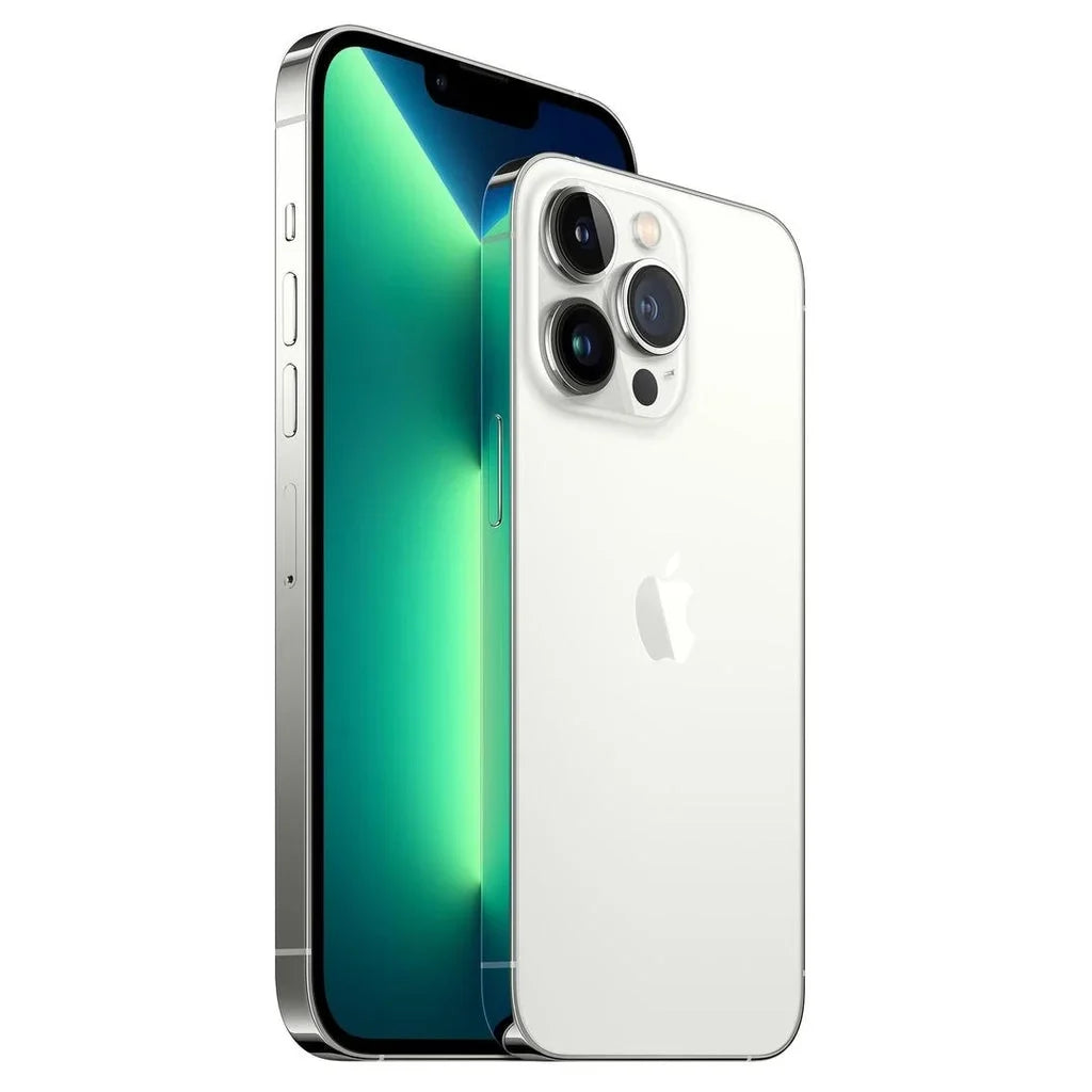Restored Apple iPhone 13 Pro Max 128GB Fully Unlocked Sizeilver (Refurbished)