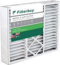 Filterbuy 20x20x5 MERV 8 Pleated HVAC AC Furnace Air Filters for Honeywell FC100A1011 and Lennox X0585 (1-Pack)