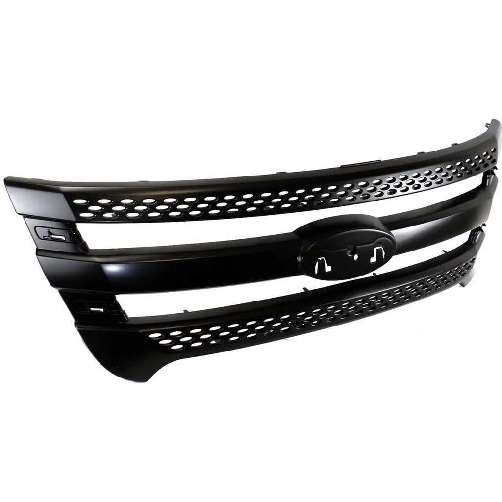 Black Grille For 2011-2015 Ford Explorer For 2013 2014 2015 Police Interceptor Utility FO1200533C