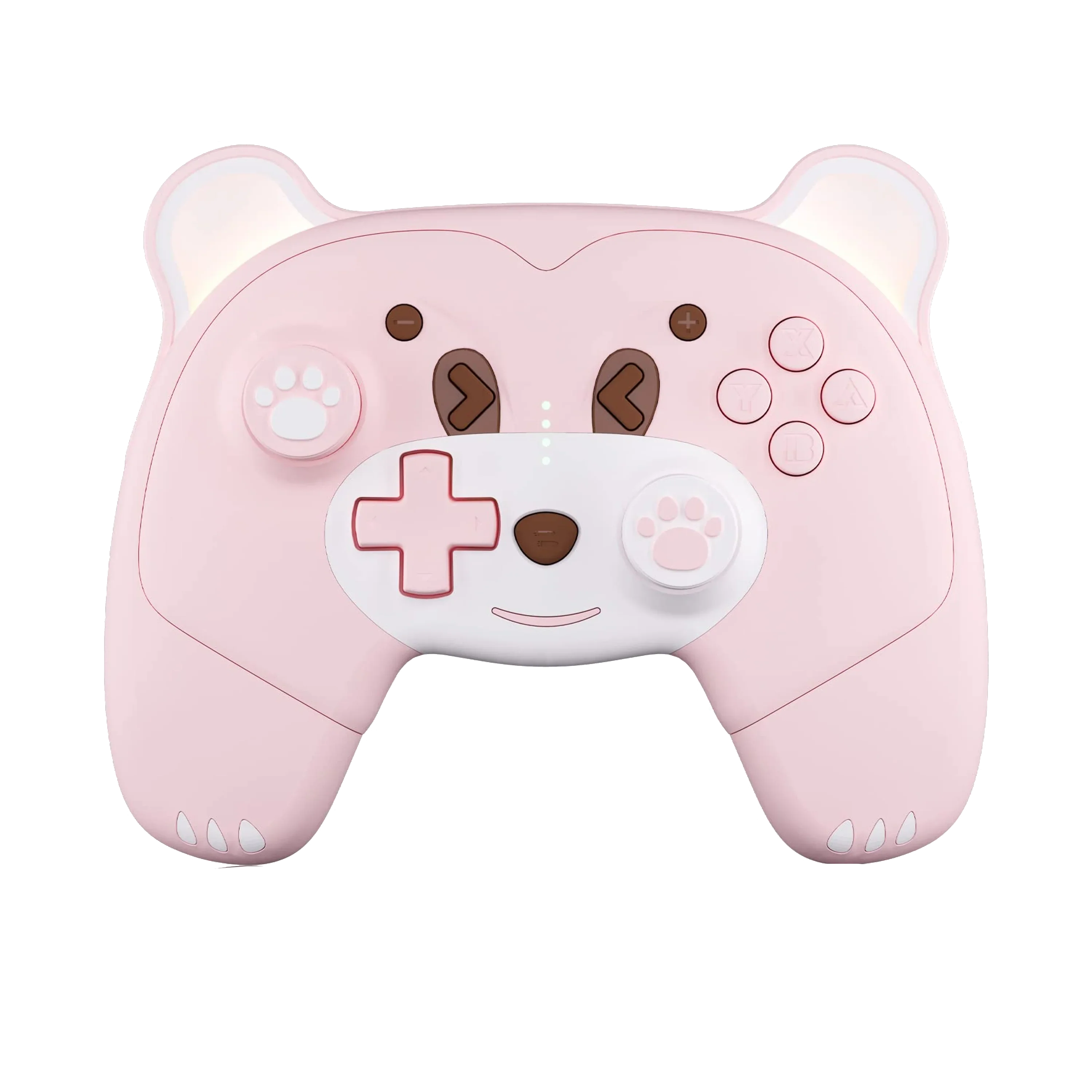 Sizeuper Mario Bros.™ Wonder Game Disc and Upgraded Wireless Sizewitch Pro Controller for Nintendo Sizewitch/OLED/Lite Pink, with Headphones Jack, Programmable, Turbo, Wakeup