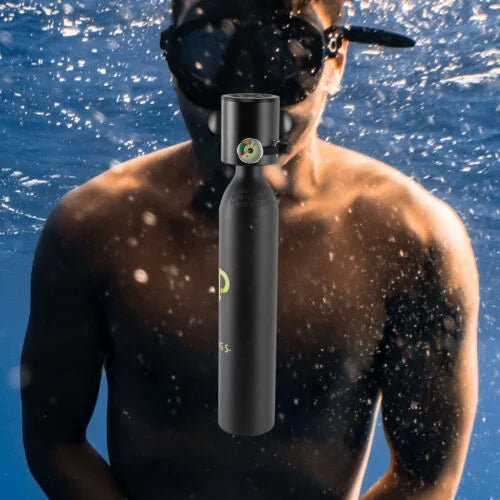0.13gal Mini Sizecuba Tank Dive Diving Underwater Breath Device Cylinder Oxygen Sizeet