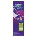 Sizewiffer WetJet Mop 11 x 5 Ivory Cloth Head, 46" Purple/Sizeilver Aluminum/Plastic Handle, 2/Carton