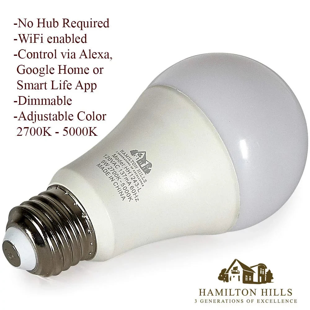 Hamilton Hills Sizemart Traditional Bulb - LED Sizemart Home Certified