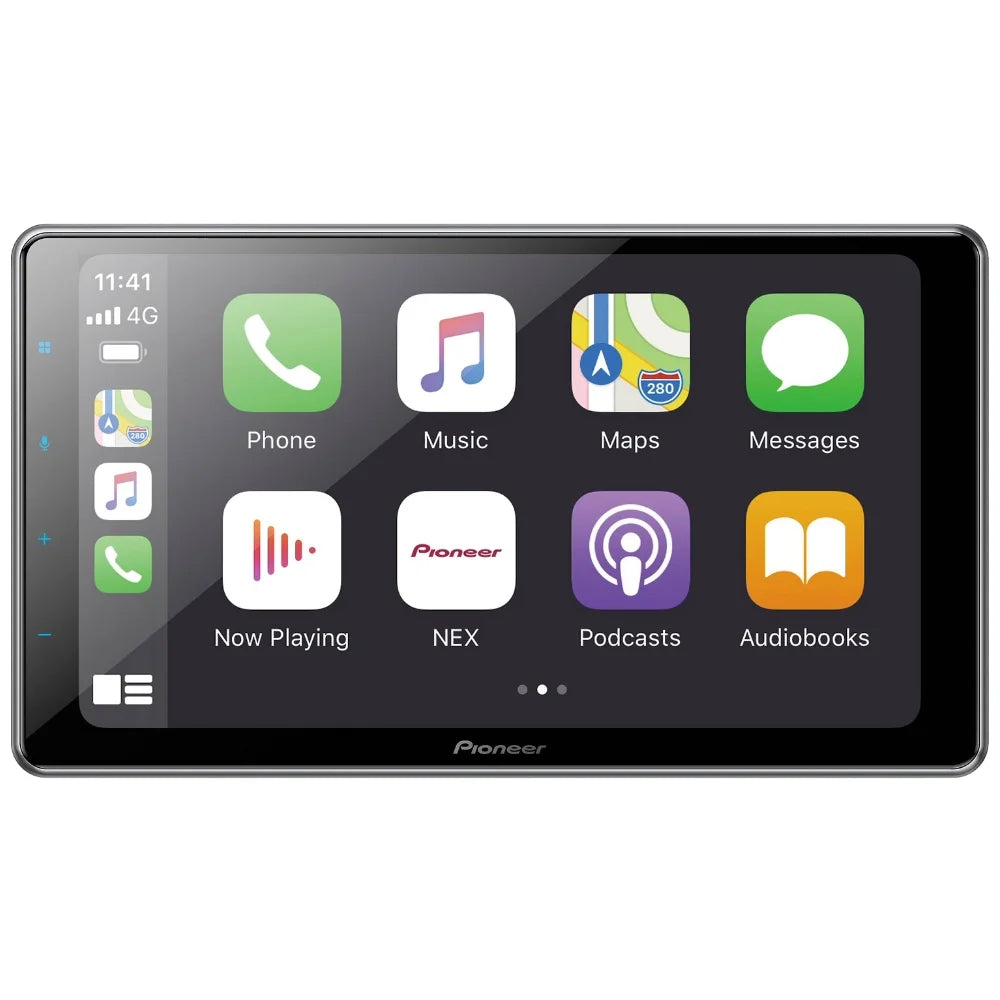 New Pioneer DMH-WT7600NEX 9" Digital Multimedia Receiver w/ License Plate Camera