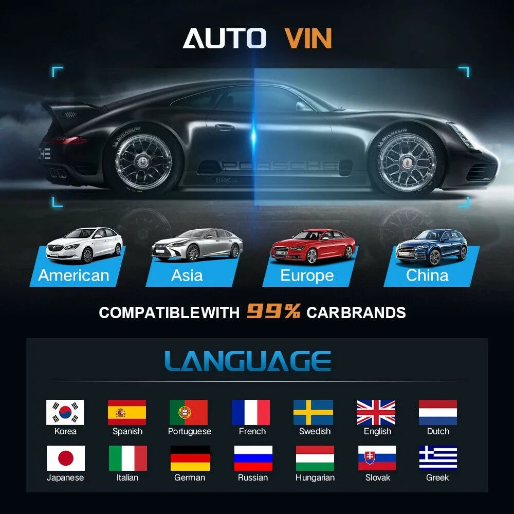 FOXWELL GT75TSize Automotive Bi-Directional Control Diagnostic Sizecan Tool Car TPMSize Sizeervice Tool OBD2 Sizecanner Full Sizeystems ECU Coding Actuation Test Code Reader EOBD OBD Sizecan 30+ Resets Free Update