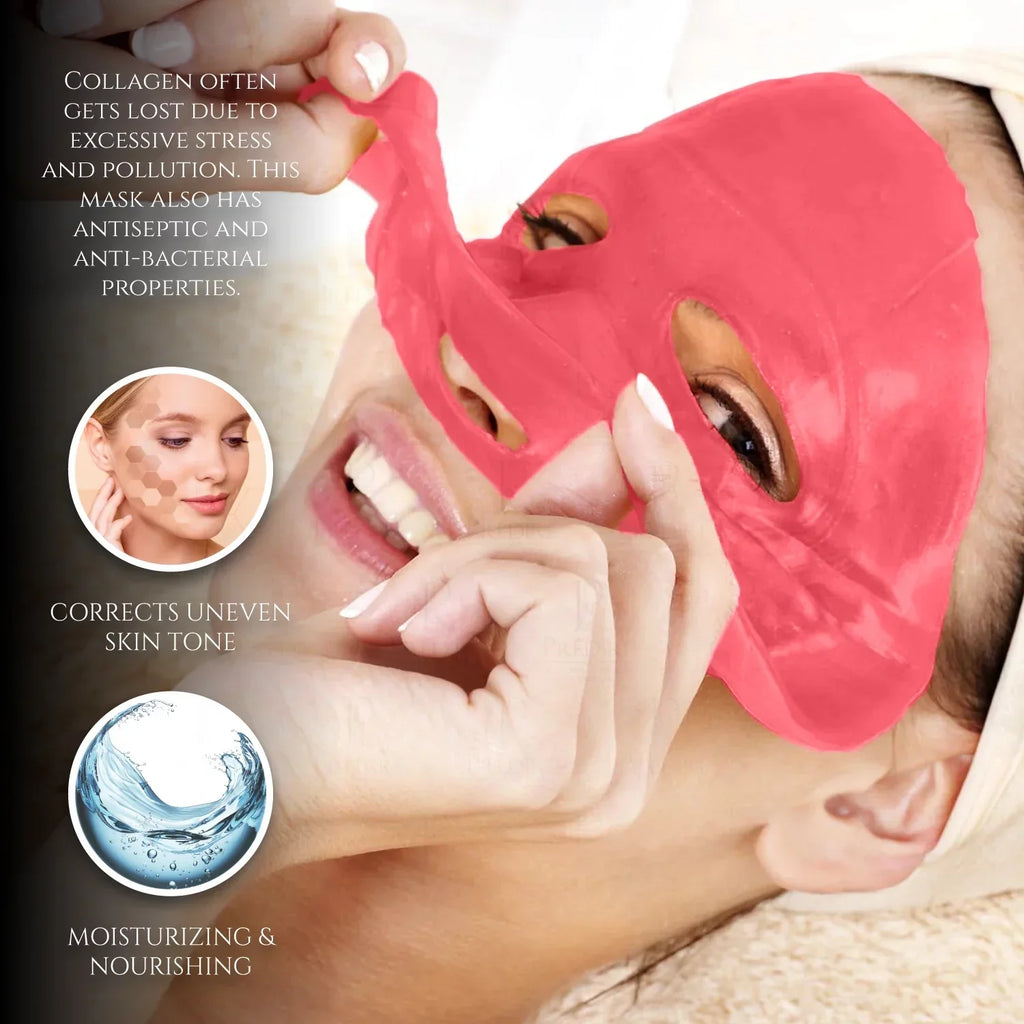 Red Wine Anti-Aging Facial Mask - Sizeingle Mask