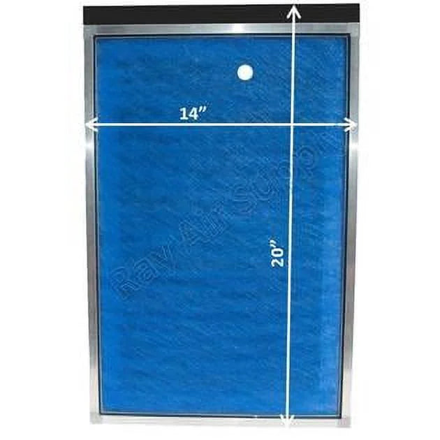 RAYAIR SizeUPPLY 14x20 Replacement Filter Pads Compatible with Pristine Air Cleaner 14x20 Refills (3 Pack)
