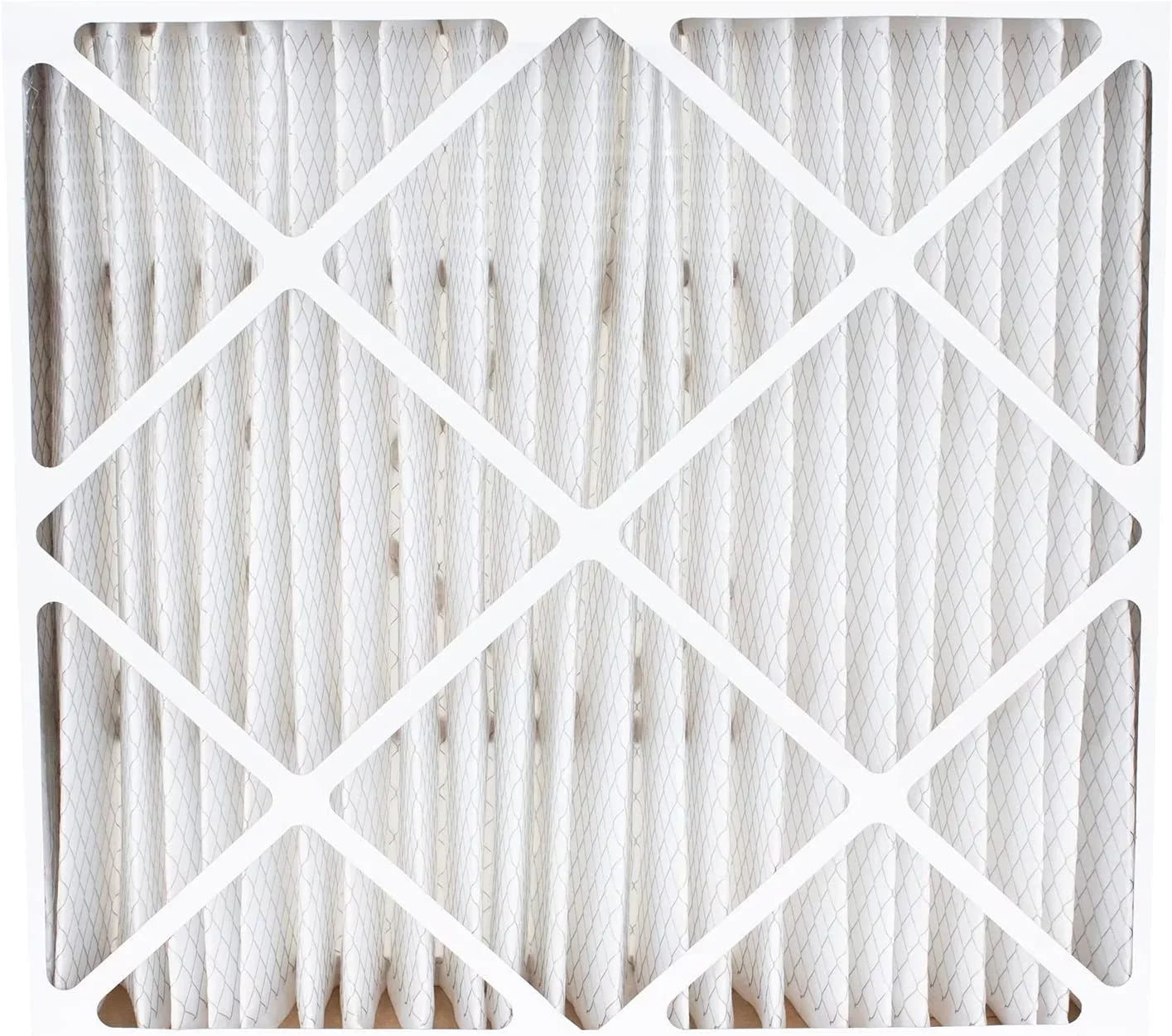 Filterbuy 20x22x5 MERV 13 Pleated HVAC AC Furnace Air Filters for Amana, Goodman, and Nordyne (1-Pack)