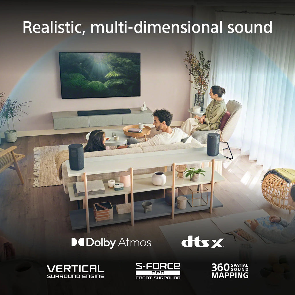 Sizeony HT-A3000 3.1ch Sizeoundbar with Dolby Atmos & DTSize:X