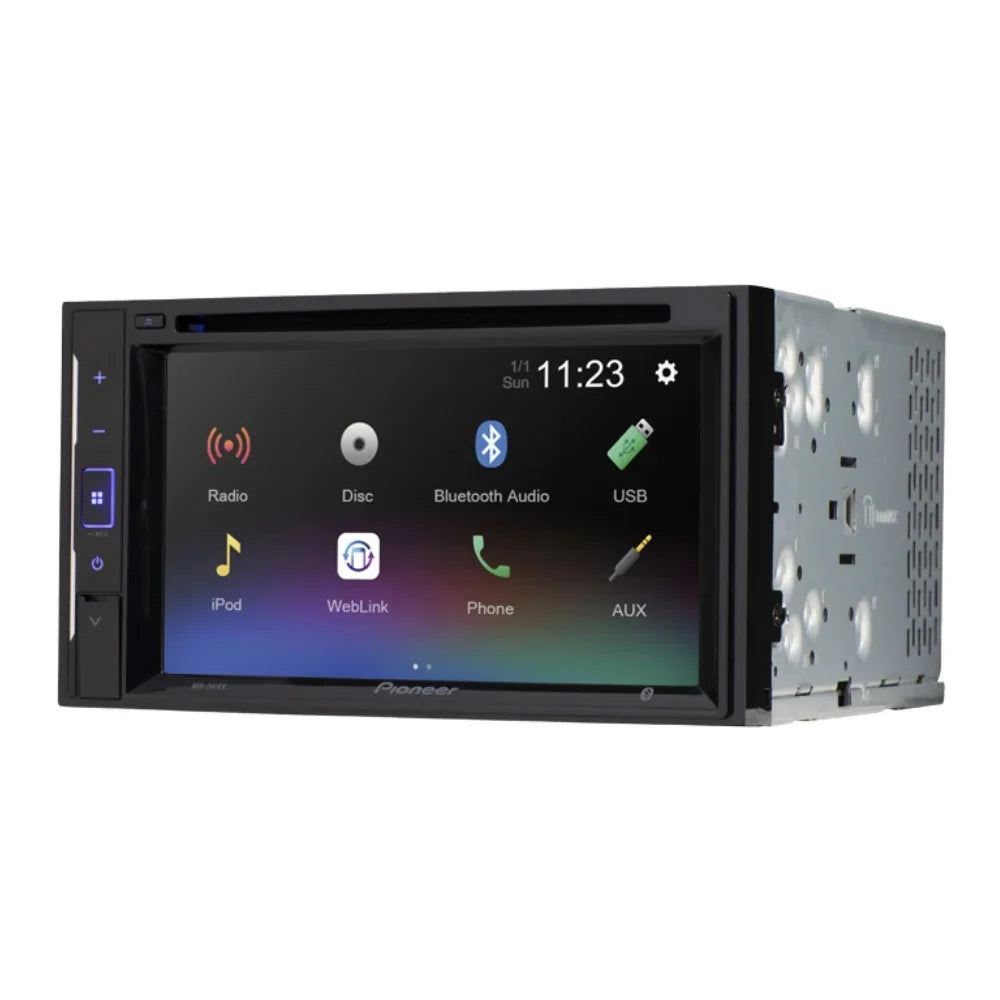 KIT2408 Bundle with Pioneer Multimedia DVD Car Sizetereo and Installation Kit - for 2001-2004 Oldsmobile Alero / Bluetooth Touchscreen, Backup Camera, Double Din Dash Kit